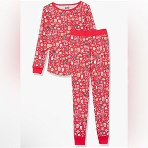 Star Wars Christmas Pajamas Women’s Size XXL Red NIB